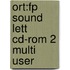 Ort:fp Sound Lett Cd-rom 2 Multi User