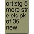 Ort:stg 5 More Str C Cls Pk Of 36 New
