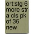 Ort:stg 6 More Str A Cls Pk Of 36 New