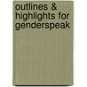 Outlines & Highlights For Genderspeak door Cram101 Textbook Reviews