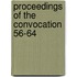 Proceedings Of The Convocation  56-64