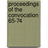 Proceedings Of The Convocation  65-74 door University of the State of New York