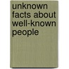 Unknown Facts About Well-Known People door Frank Graham Moorhead