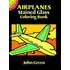 Airplanes Stained Glass Colouring Book