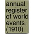 Annual Register Of World Events (1910)