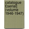 Catalogue £Serial] (Volume 1946-1947) by Louisburg College