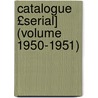 Catalogue £Serial] (Volume 1950-1951) door Louisburg College
