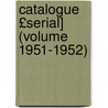 Catalogue £Serial] (Volume 1951-1952) door Louisburg College
