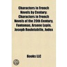 Characters in French Novels by Century by Not Available