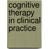 Cognitive Therapy In Clinical Practice