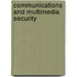 Communications And Multimedia Security