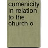 Cumenicity In Relation To The Church O door Alexander Crawford Lindsay Crawford