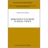 Effectivity Functions In Social Choice door Joseph Abdou