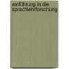 Einführung in die Sprachlehrforschung door Willis Edmondson