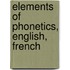 Elements Of Phonetics, English, French
