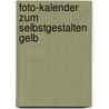 Foto-Kalender zum Selbstgestalten gelb door Onbekend