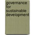 Governance For Sustainable Development