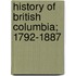 History Of British Columbia; 1792-1887