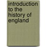 Introduction To The History Of England by William Temple