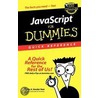 JavaScript for Dummies Quick Reference door Emily Vander Veer