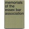 Memorials Of The Essex Bar Association door William Dummer Northend
