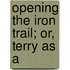 Opening The Iron Trail; Or, Terry As A