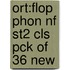 Ort:flop Phon Nf St2 Cls Pck Of 36 New