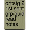 Ort:stg 2 1st Sent Grp/guid Read Notes by Thelma Page