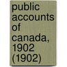 Public Accounts of Canada, 1902 (1902) by Canada Dept of Finance