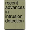 Recent Advances In Intrusion Detection door Z. Kmiec