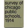 Survey of Chicago Public Schools, 1914 door Chicago Public Schools