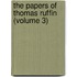 The Papers Of Thomas Ruffin (Volume 3)