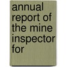 Annual Report Of The Mine Inspector For door United States. Mine Mexico