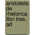 Aristotelis De Rhetorica Libri Tres, Ad