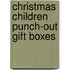 Christmas Children Punch-Out Gift Boxes