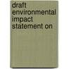 Draft Environmental Impact Statement On door Montana Energy Division