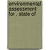 Environmental Assessment For , State Of