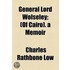 General Lord Wolseley (Of Cairo) (1883)