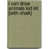 I Can Draw Animals Kid Kit [With Chalk]
