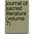 Journal Of Sacred Literature (Volume 7)