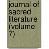 Journal Of Sacred Literature (Volume 7) door John Kitto