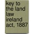 Key To The Land Law  Ireland  Act, 1887