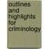 Outlines And Highlights For Criminology