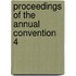 Proceedings Of The Annual Convention  4