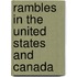 Rambles In The United States And Canada