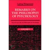 Remarks On The Philosophy Of Psychology door Ludwig Witthenstein