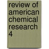 Review Of American Chemical Research  4 by Massachusetts Technology