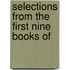 Selections From The First Nine Books Of