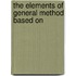 The Elements Of General Method Based On