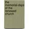 The Memorial-Days Of The Renewed Church door Church of the Brethren